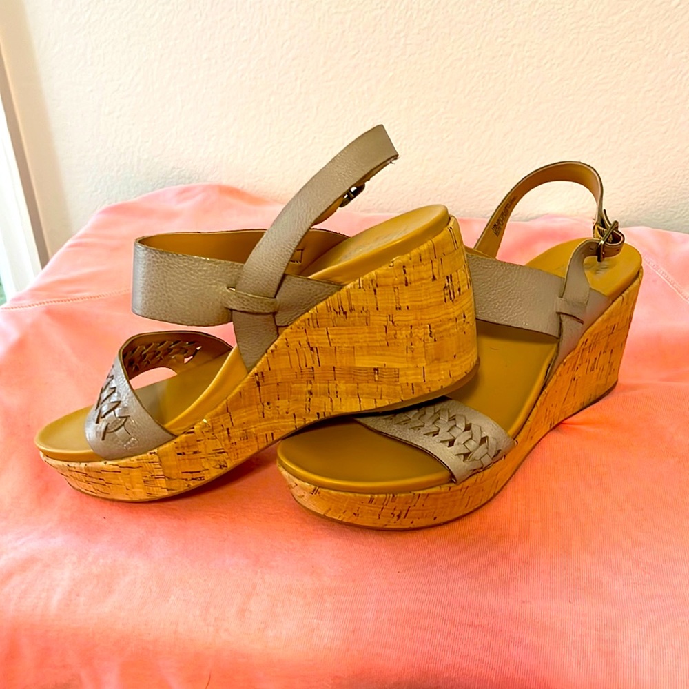 Kork-Ease Wedge Sandals, NWOB
